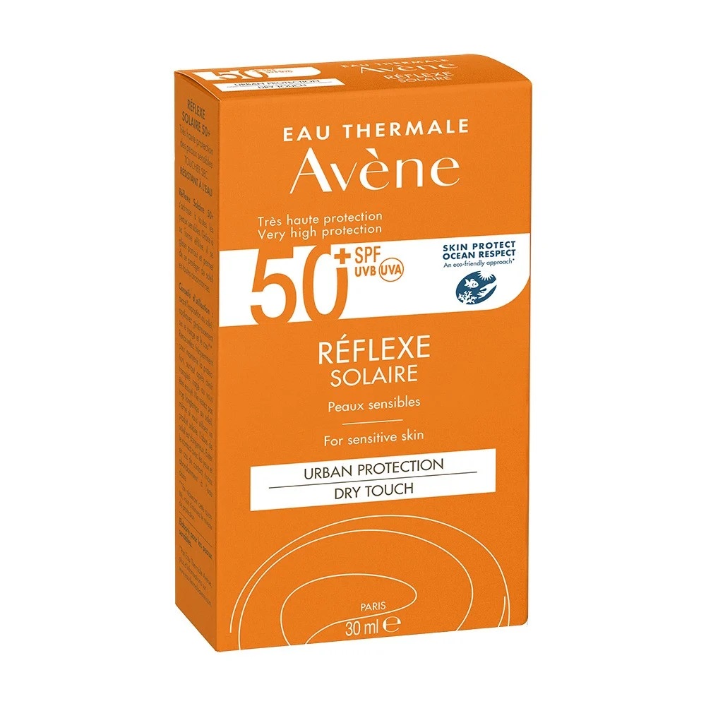 Avène Reflexe Protector Solar Toque Seco Fps 50+ Urban 30 mL Pierre Fabre