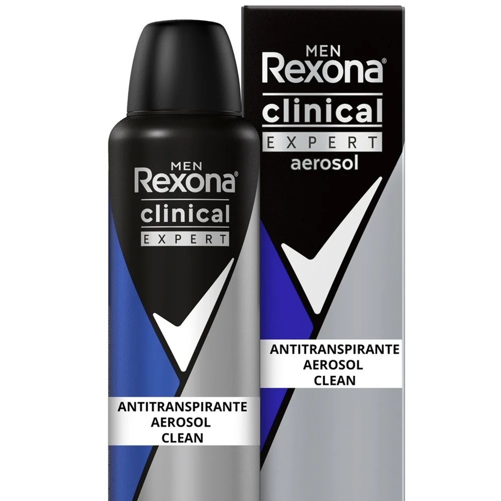Rexona Clinical Expert Antitranspirante Aerosol Clean 150 mL Unilever