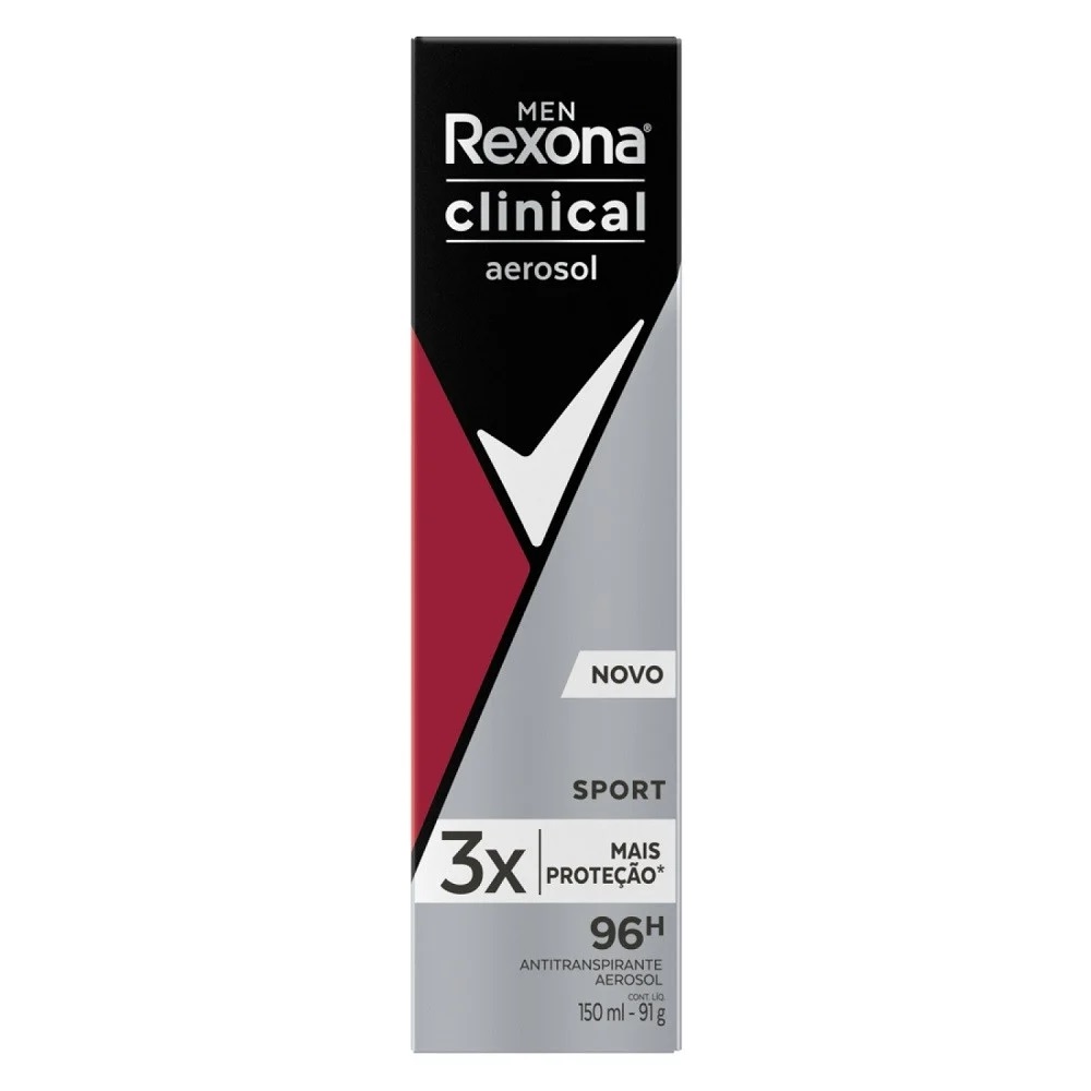 Rexona Clinical Sport Strength Antitranspirante Aerosol 150 mL Unilever