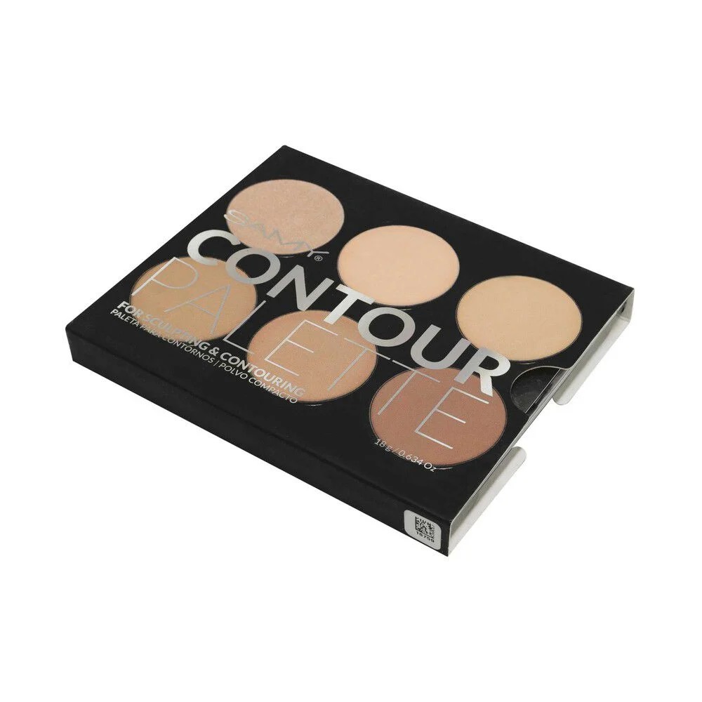 Samy Contour Palette Paleta Para Contornos Compacta 6 Colores