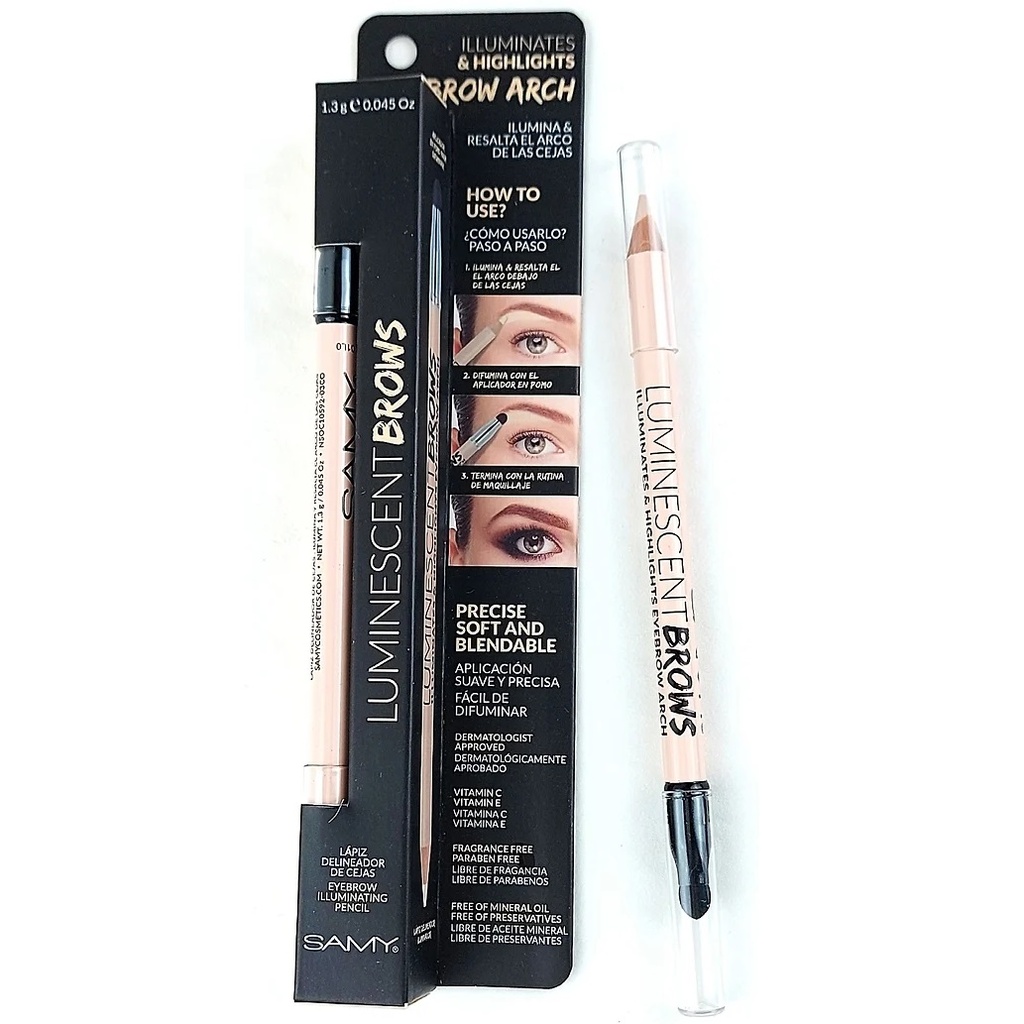 Samy Lápiz Iluminador del Arco de Cejas con Difuminador