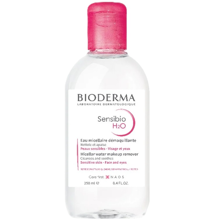 Sensibio H2O Solución Micelar Desmaquillante 250 mL Bioderma