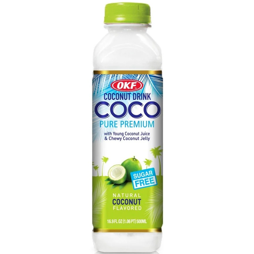 OKF Bebida De Coco Premium Sin Azúcar 500 mL