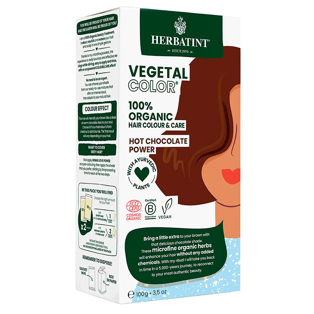 Herbatint Hot Chocolate Power Henna Temporal 100 g