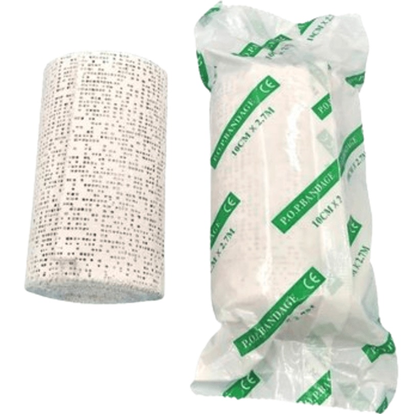 P.O.P Bandage Venda Enyesada 10 cm x 2.7 m