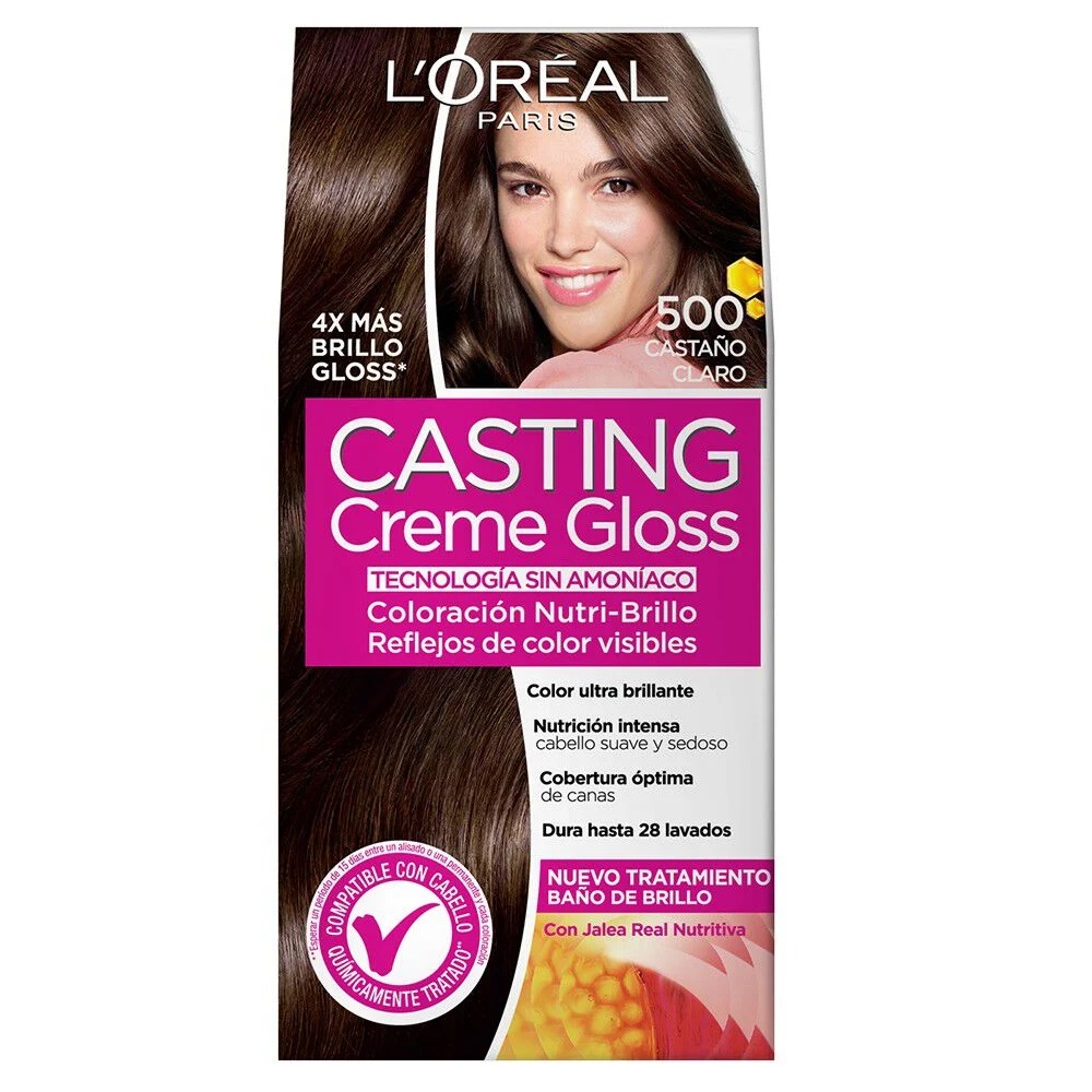 Casting Creme Gloss 500 Castaño Claro Temporal L'oreal