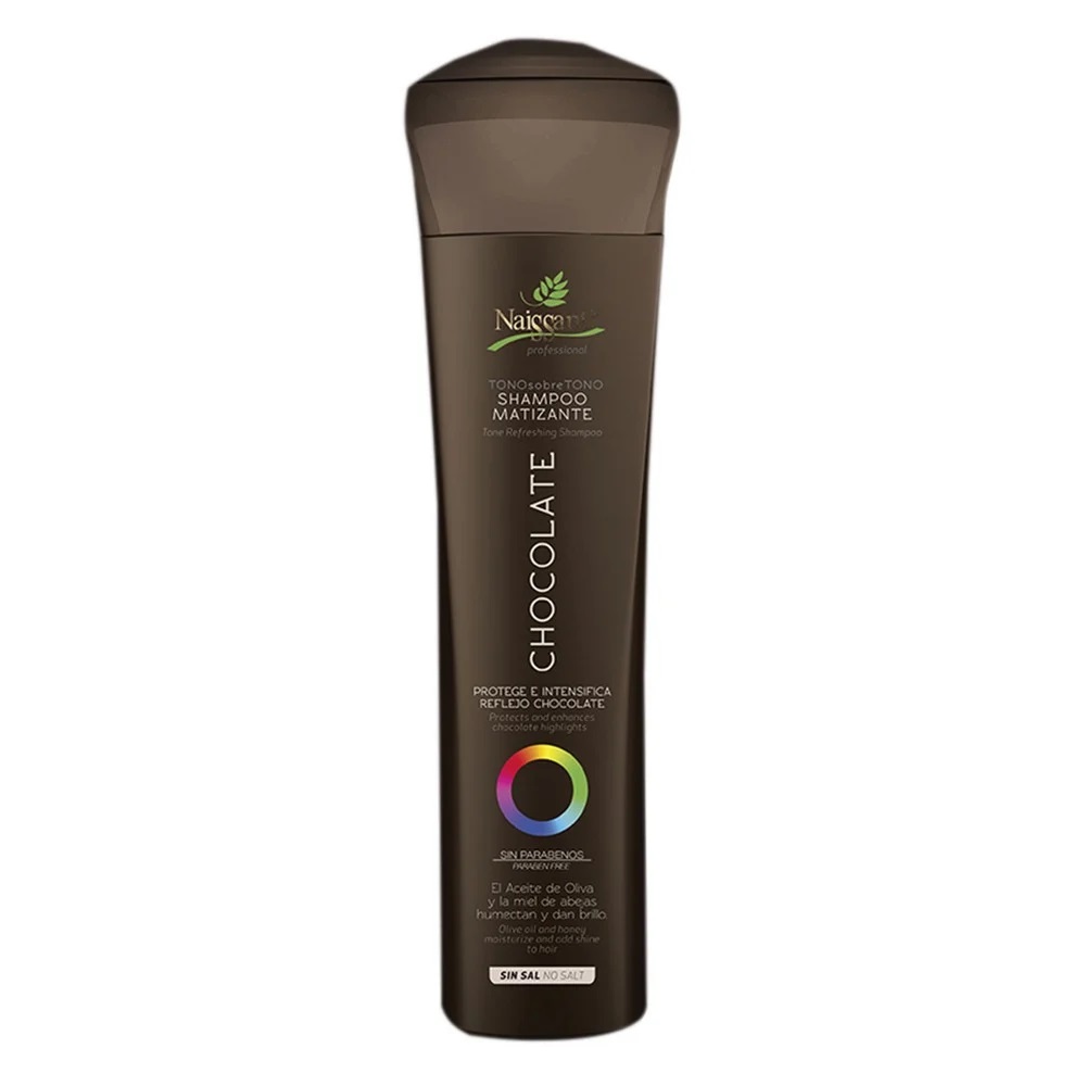 Naissant Shampoo Matizante Chocolate Tono Sobre Tono sin Sal 300mL