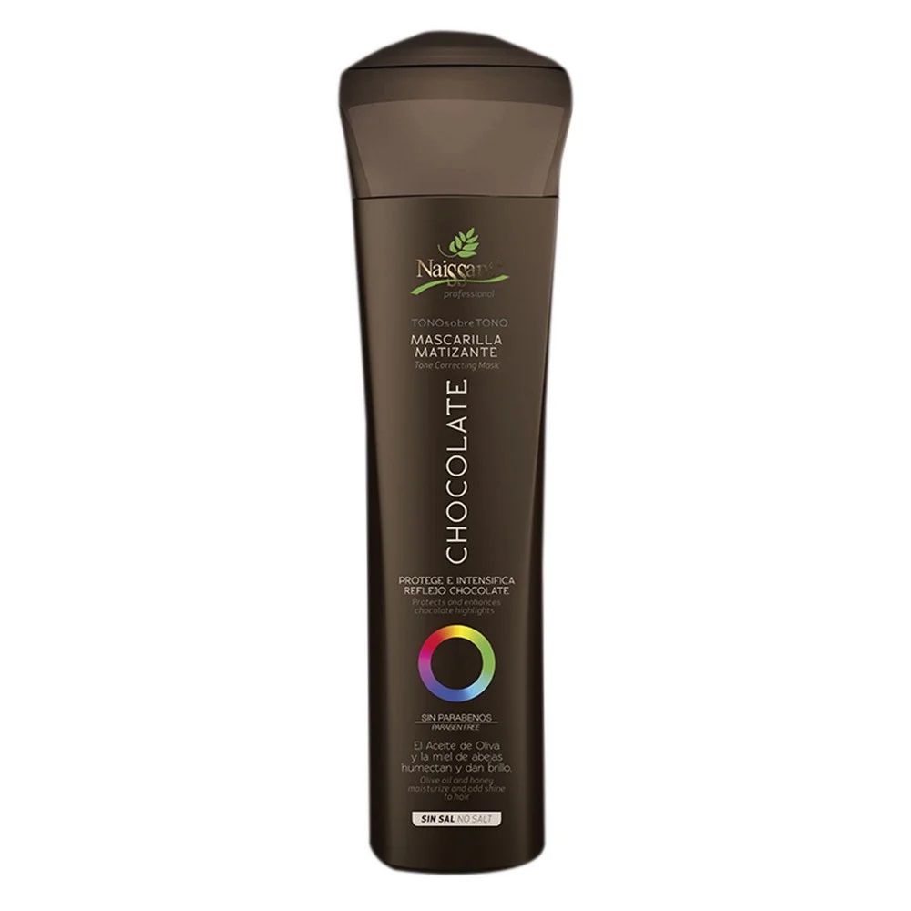 Naissant Mascarilla Matizante Capilar Chocolate Tono Sobre Tono sin Sal 300 mL