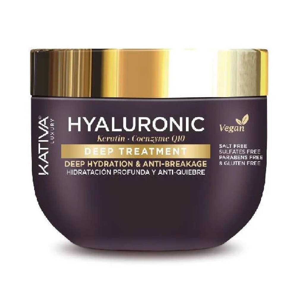 Kativa Crema Tratamiento Hyaluronic Keratina Co Q10 300 mL