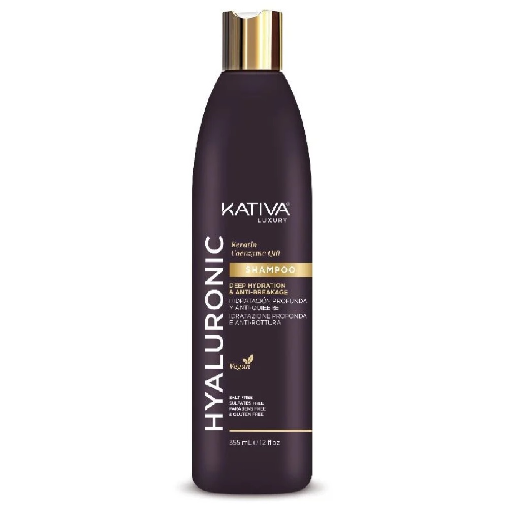 Kativa Shampoo Hyaluronic Keratina Co Q10 355 mL