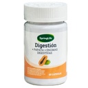 Digestión Papaya+ Enzimas Digestivas 60 Cápsulas Springlife