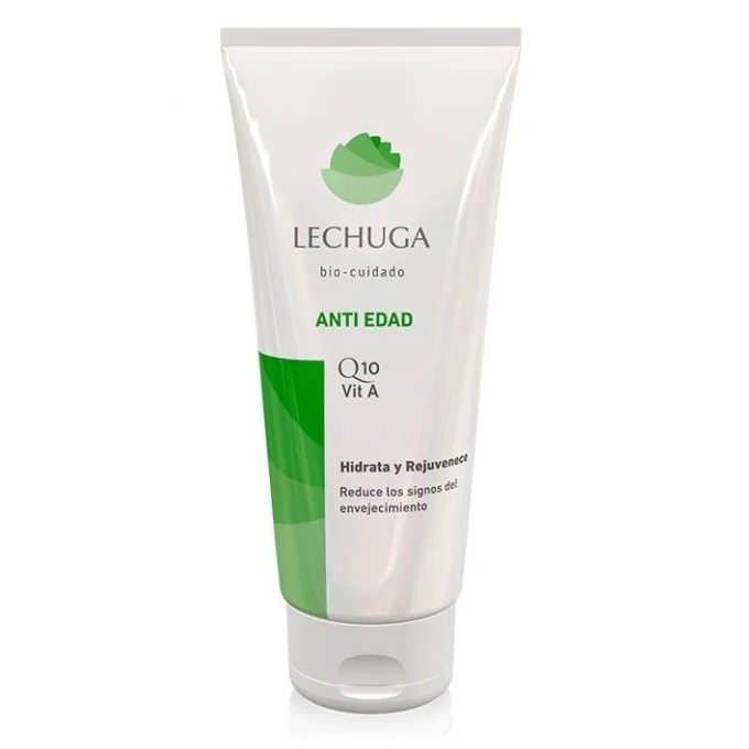 Lechuga Crema de Manos Anti Edad con Q10 y Vit A 50 g