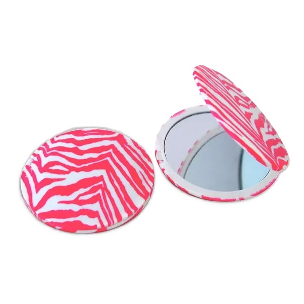 Beauty Essential Espejo Redondo 2 Caras (Normal /Magnificador) Animal Print