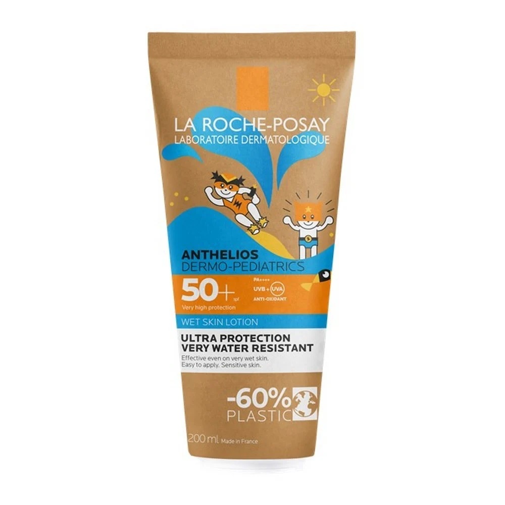 Anthelios Dermo-Pediatrics Wet Skin FPS 50+ Bloqueador Infantil 200 mL La Roche Posay