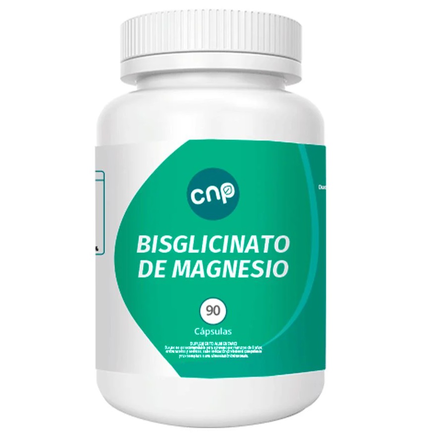 Bisglicinato de Magnesio 90 Cápsulas Cnp*