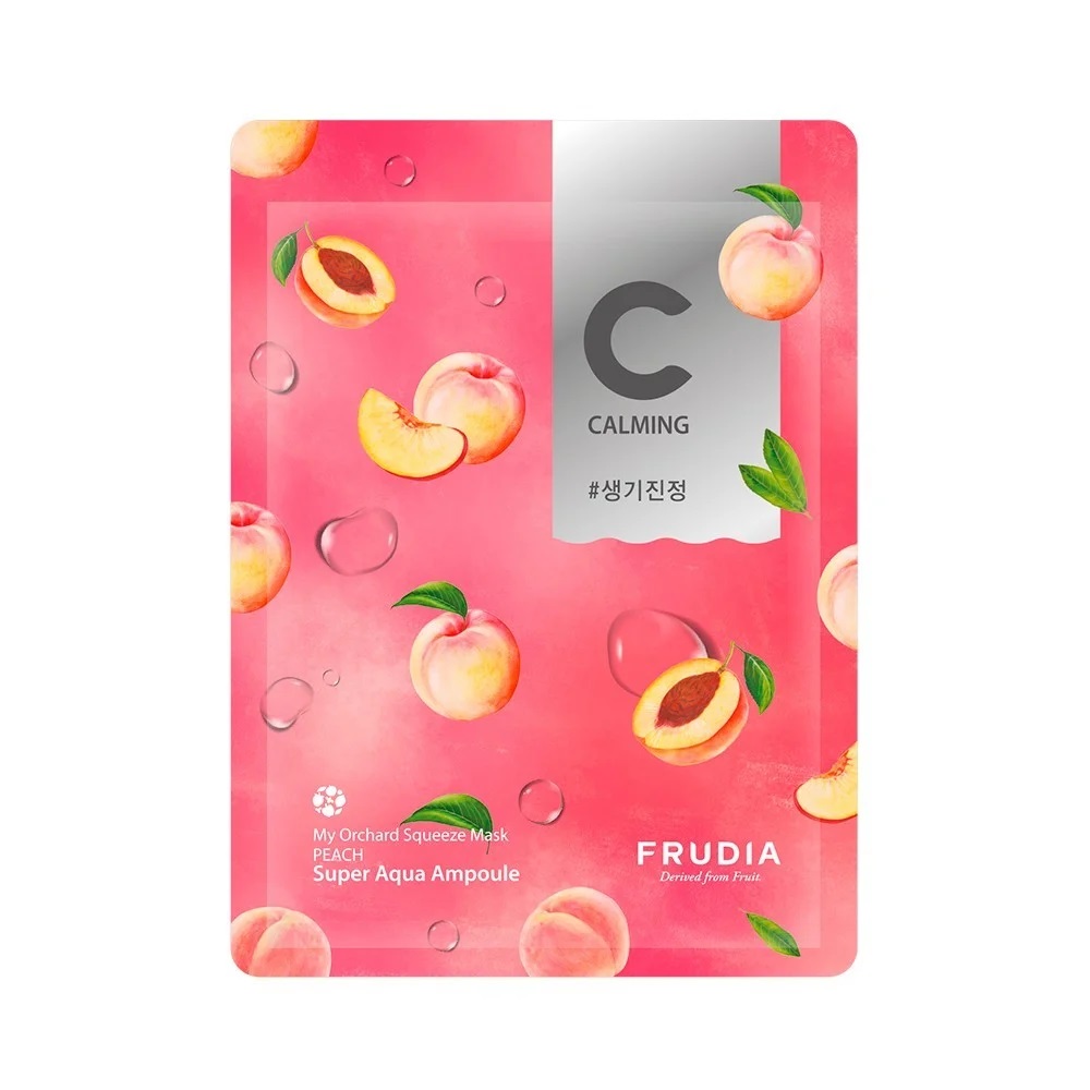 Mascarilla Facial C Calmante Durazno Frudia