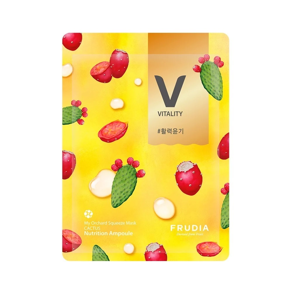 Mascarilla Facial V Vitalidad Cactus Frudia