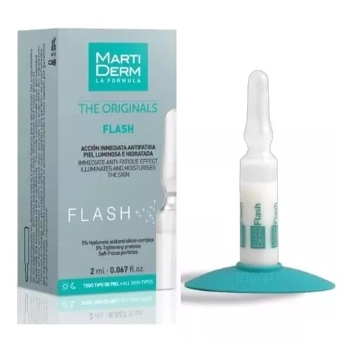 MartiDerm Flash Ampolla Antifatiga Hidratante 2 mL
