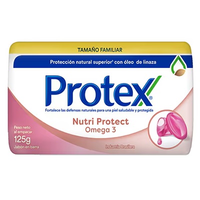 Protex Jabón en Barra Nutri Protect Omega 3 125 g