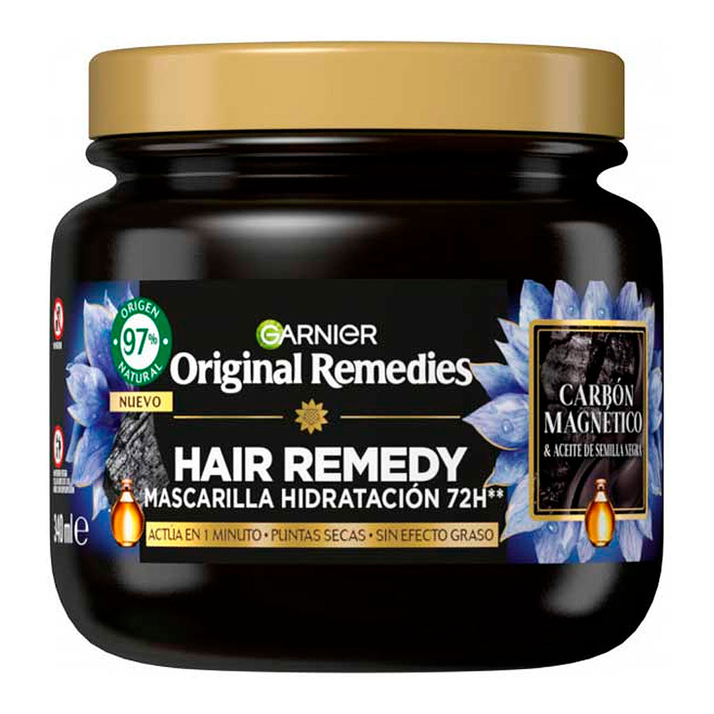 Garnier Original Remedies Carbón Magnético Máscara Capilar Hidratante 340 mL L'Oréal