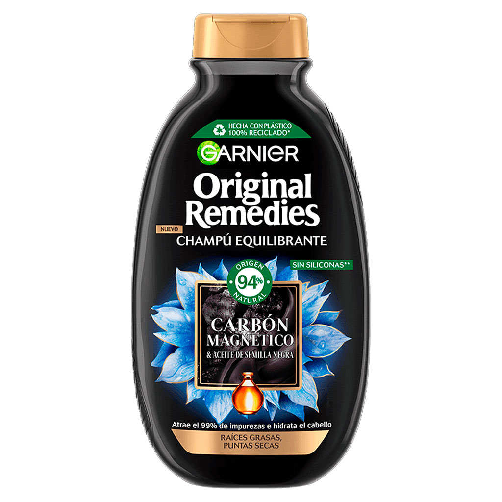 Garnier Original Remedies Carbón Magnético Shampoo Equilibrante 300 mL L'Oréal