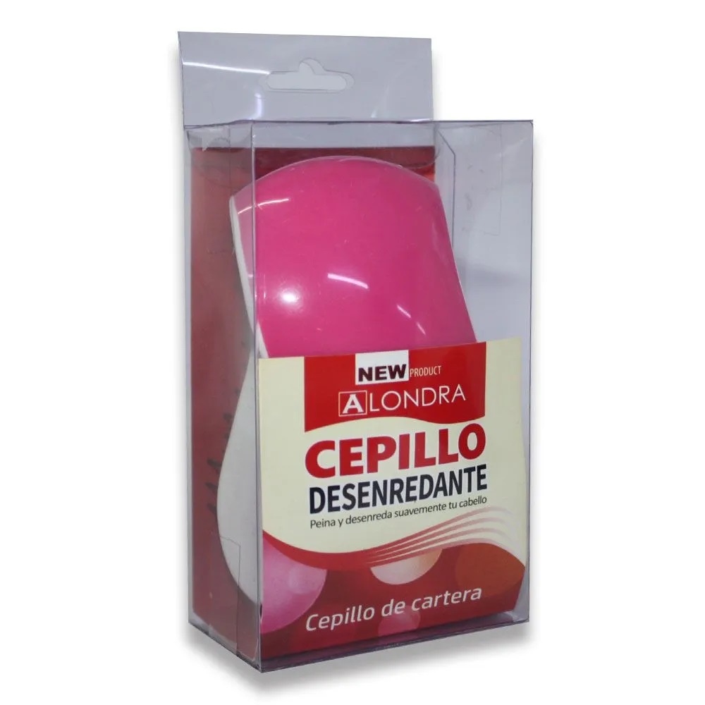 Alondra Cepillo de Pelo Desenredante de Cartera