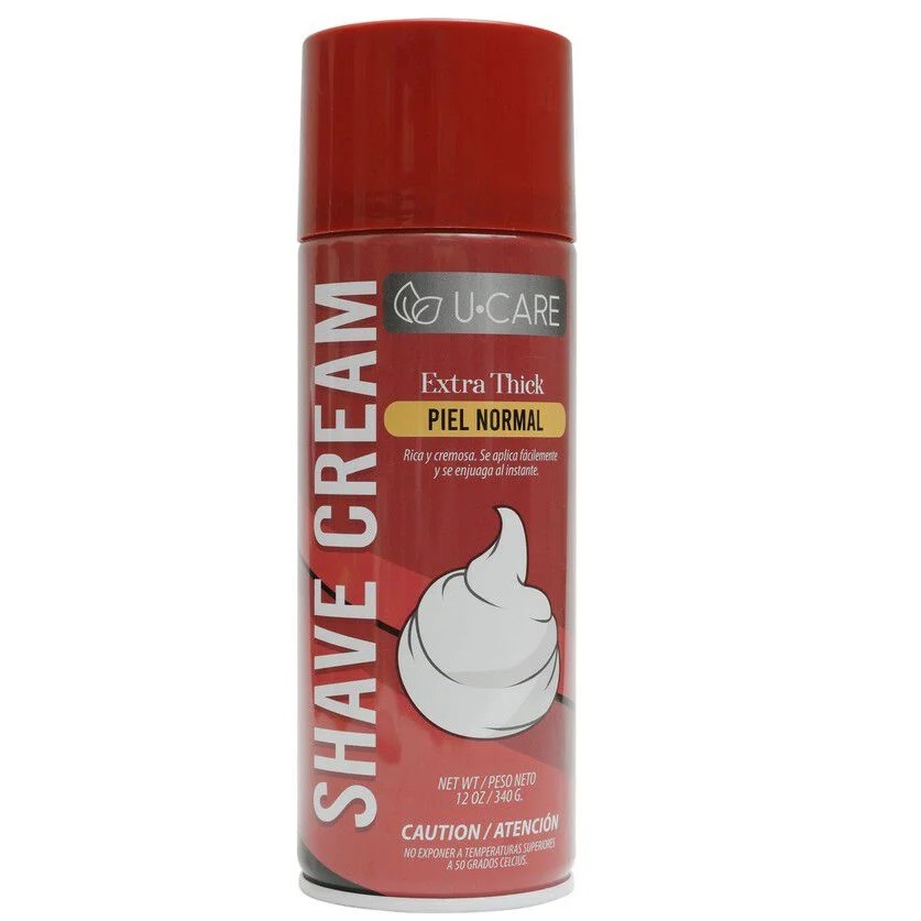 U Care Espuma Afeitar Extra Thick Piel Normal 340 g