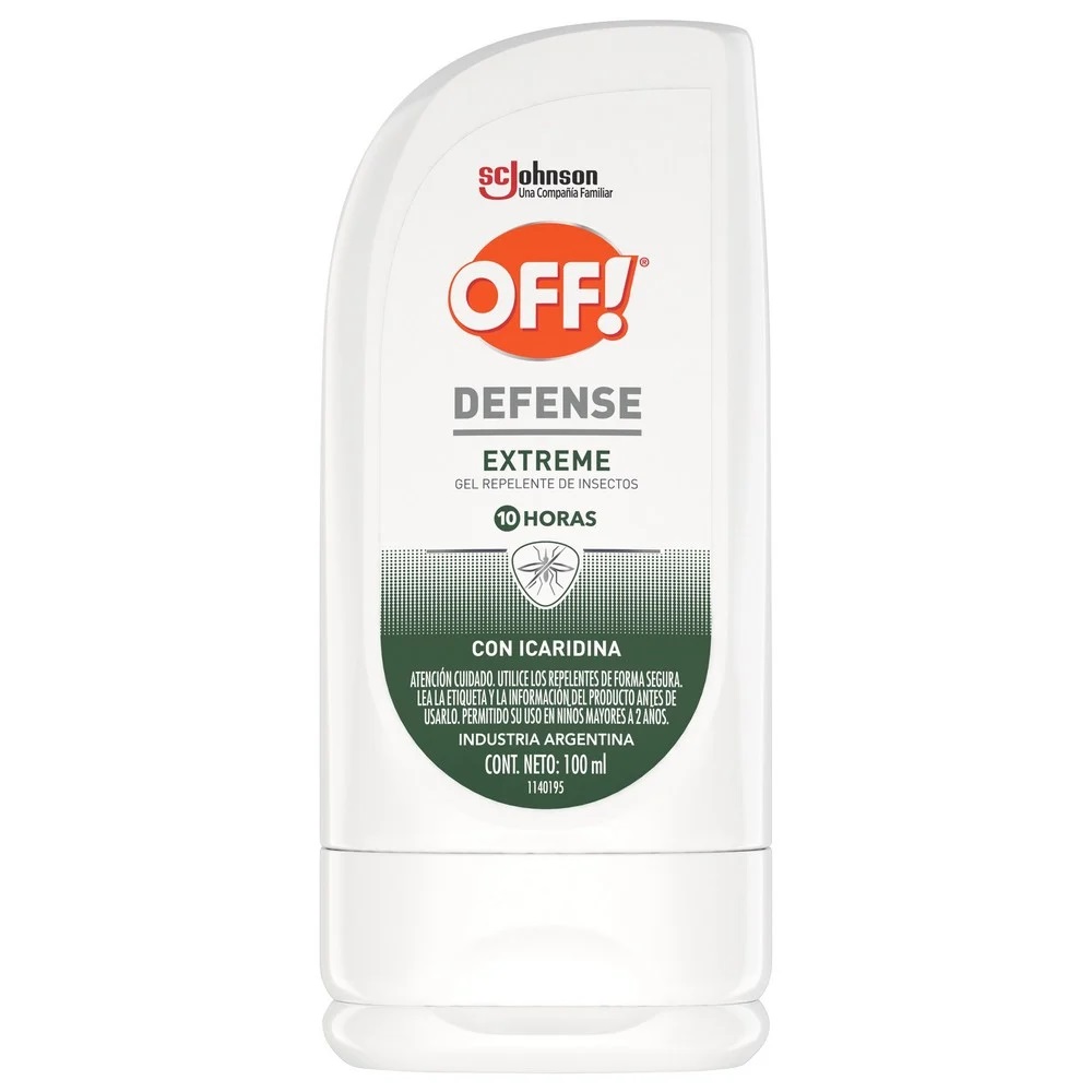 Off! Defense Extreme 10 hr Gel Repelente 100 mL SCJohnson
