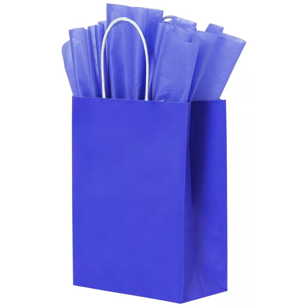 Bolsa de Papel de Colores 21x15x8 cm