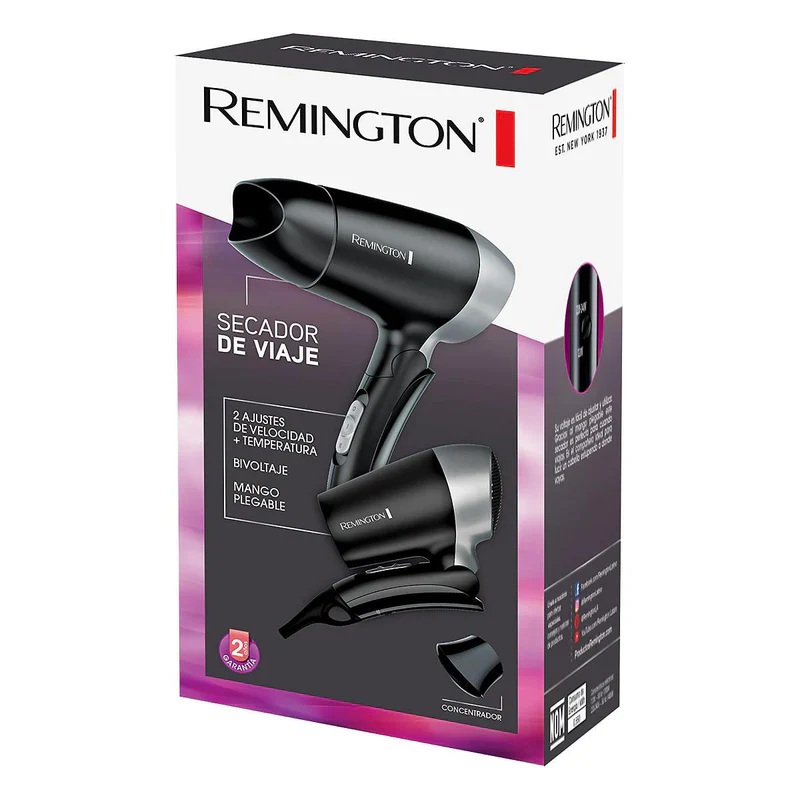 Secador de Pelo para Viaje Remington