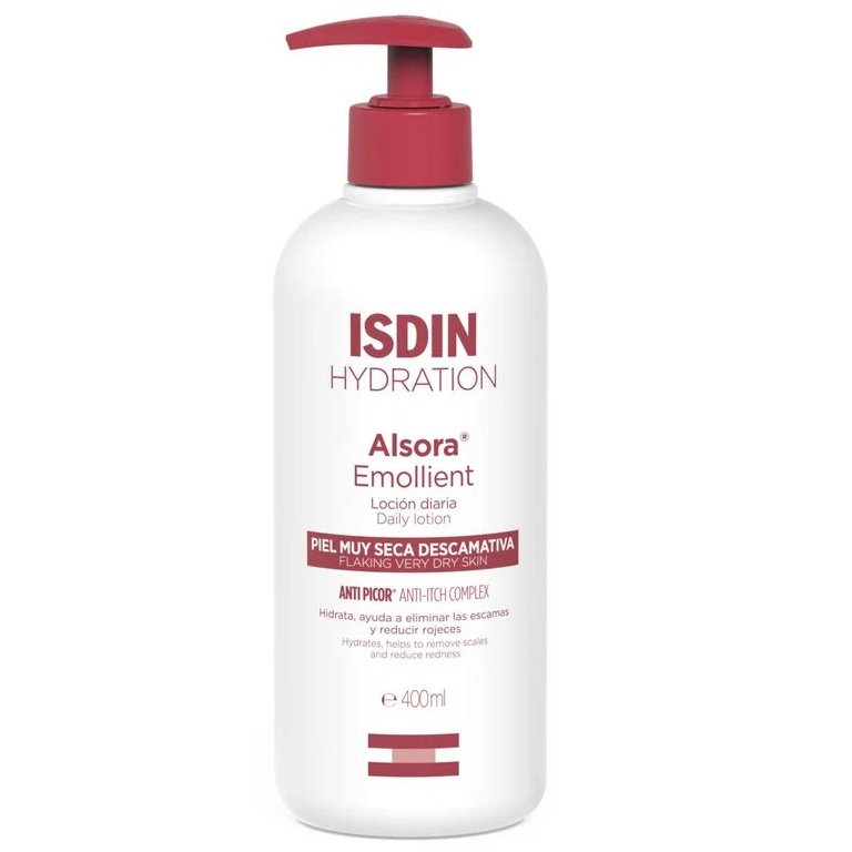 Alsora Loción Emoliente P. Descamativa con Rojeces 400 mL Isdin