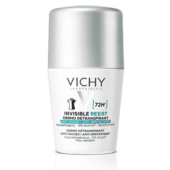 Vichy Invisible Resist 72h Antitranspirante Roll-On 50 mL