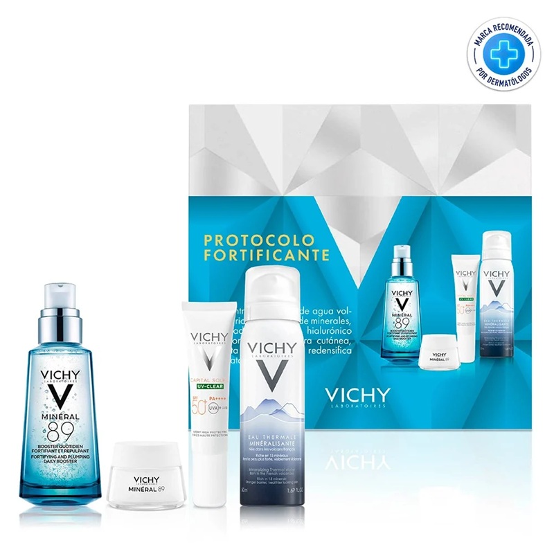 Liftactiv Mineral 89 Protocolo Fortificante 4 Productos Vichy