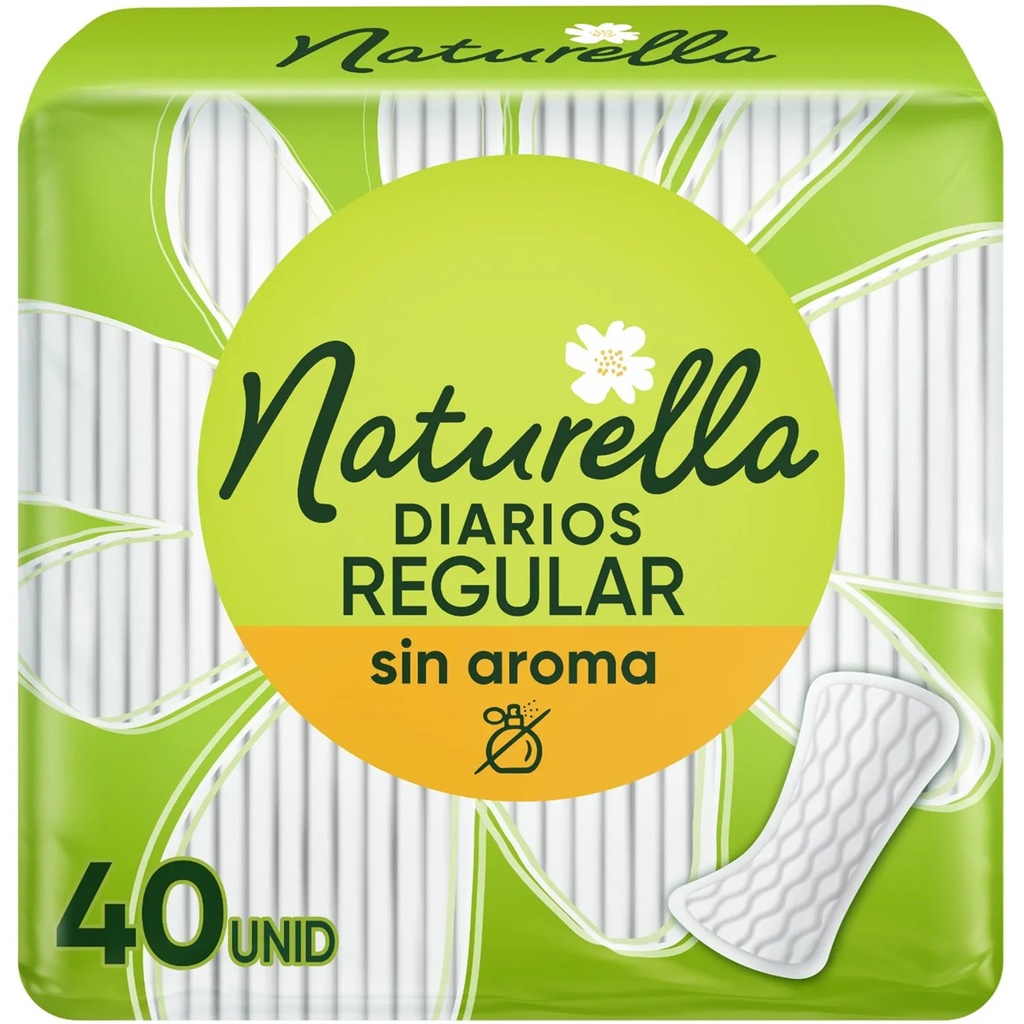 Naturella con Manzanilla 40 Protectores Diarios P&G