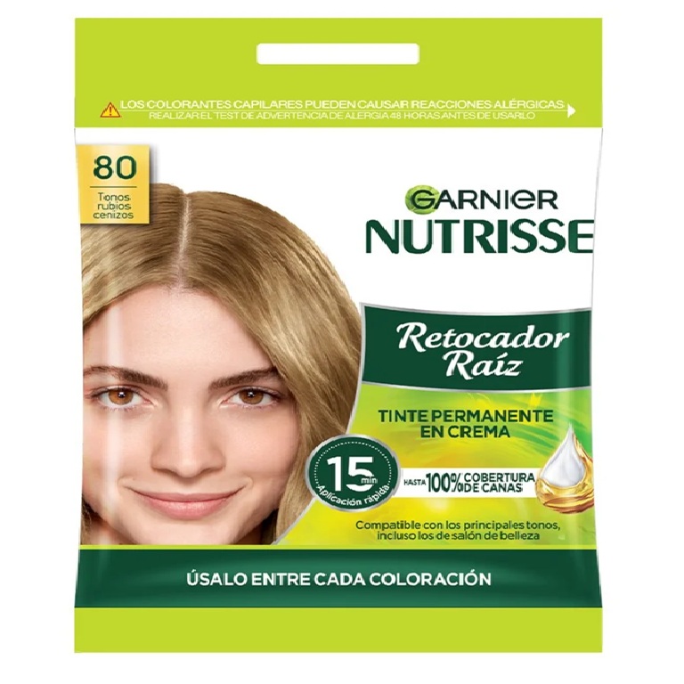 Garnier Nutrisse Retocador de Raíz 80 Rubios Cenizos