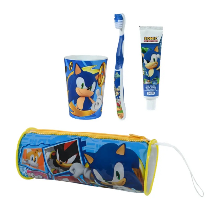 Sonic Cepillo + Pasta Dental 50 g + Vaso + Estuche Gelatti