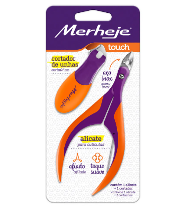 Merheje Alicate Touch Mix con Cortauñas