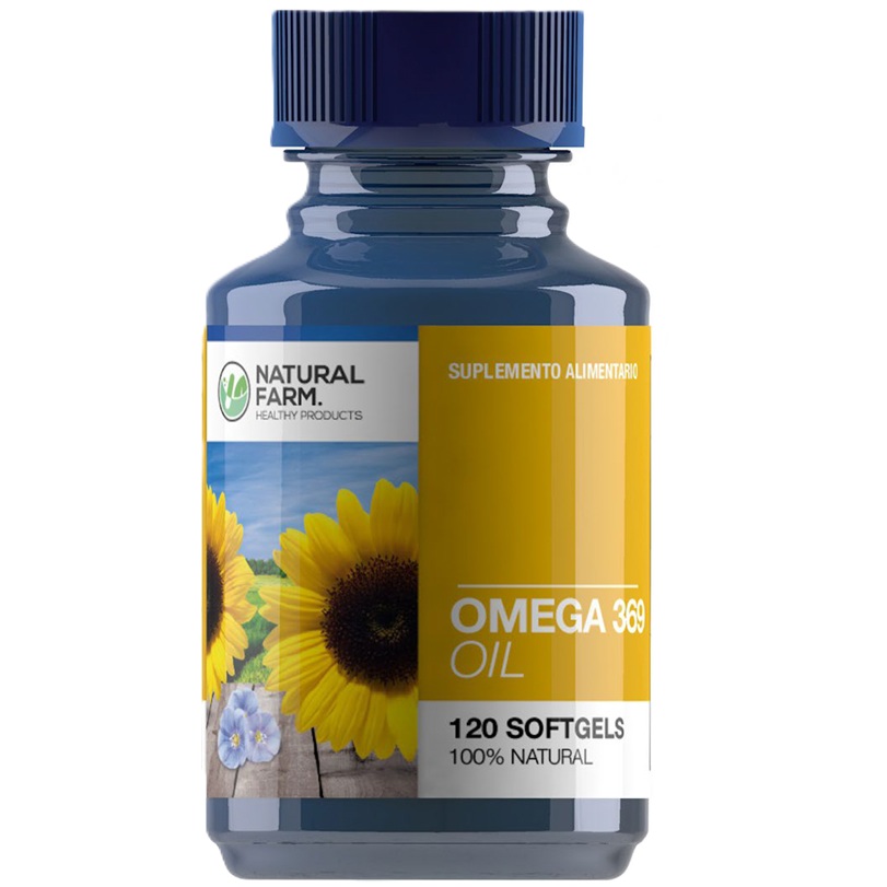 Omega 369 120 Cápsulas Natural Farm