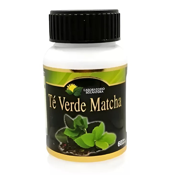 Té Verde Matcha 60 Cápsulas SolNatura
