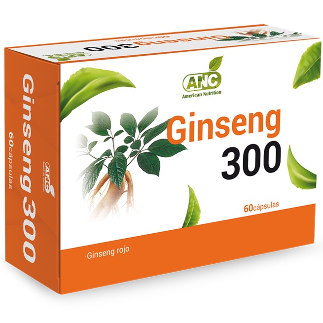 Ginseng 300 60 Cápsulas ANC Ravepharma