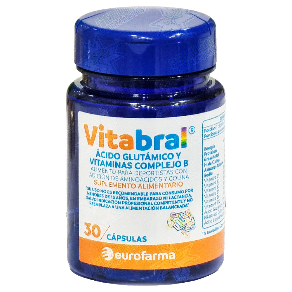 Vitabral 30 Cápsulas Blandas Eurofarma
