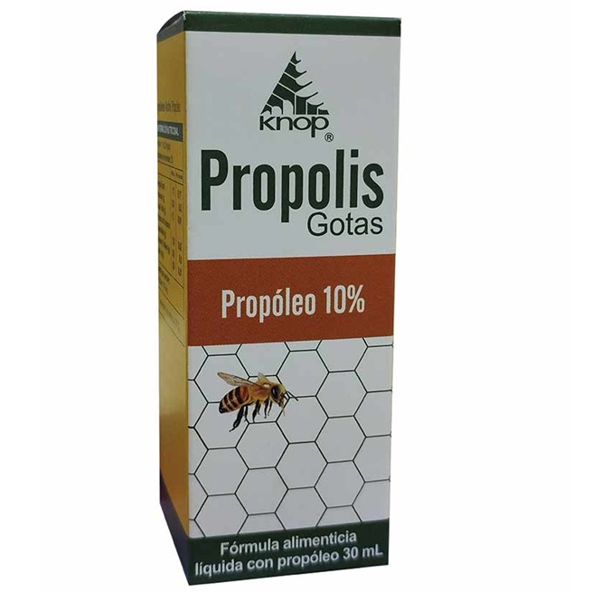 Propolis Gotas Propóleo 10% 30 mL Knop Natural