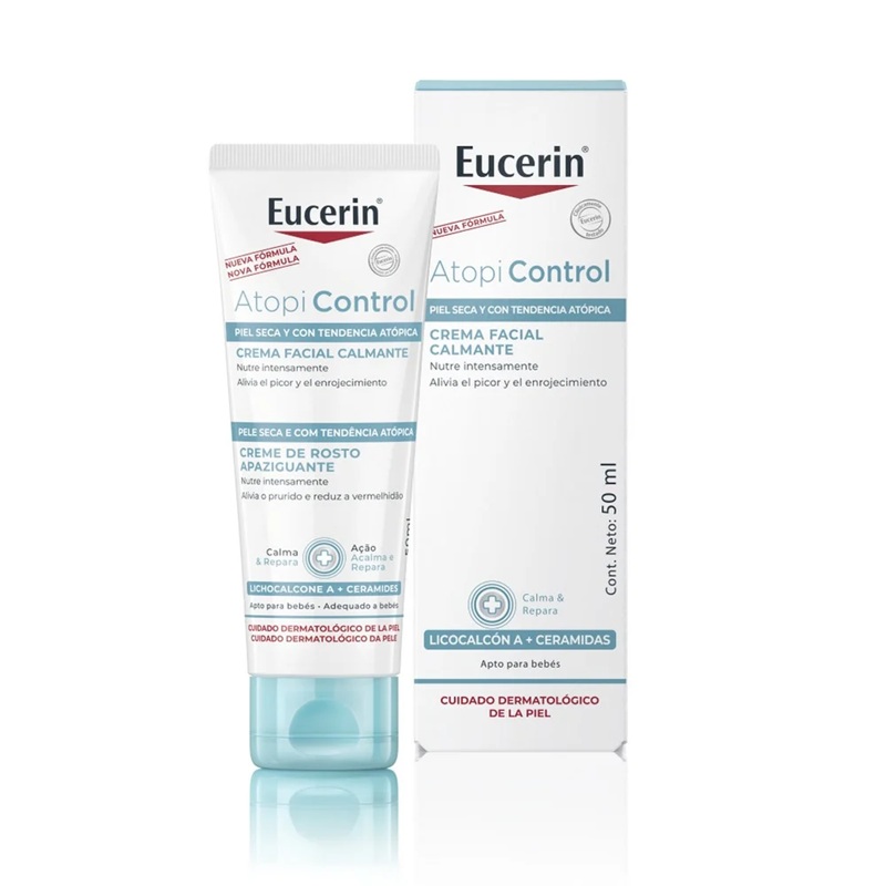 Atopi Control Crema Facial Calmante 50 mL Eucerin