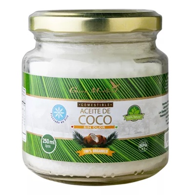 Aceite de Coco Orgánico 250 mL Green Medical