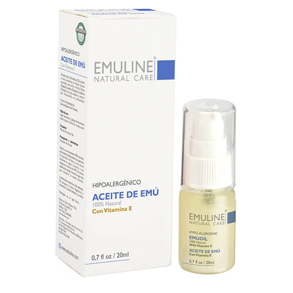 Emuline Aceite de Emú con Vit. E Hipoalergénico 20 mL