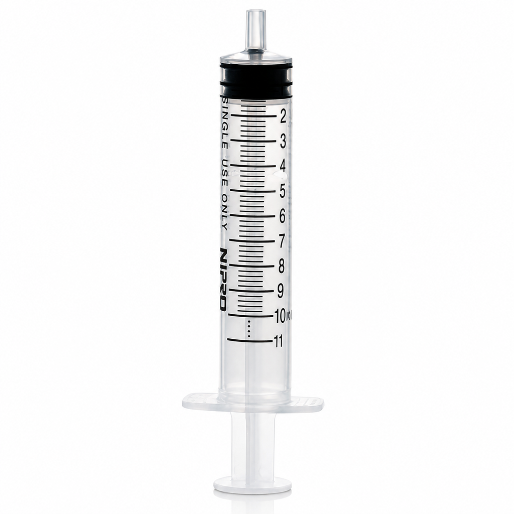 Jeringa 10 mL Luer Slip Aguja 21 G 1 ½" Nipro
