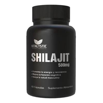 Shilajit 500 mg 60 Cápsulas Vitalystic