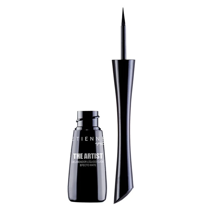 Etienne The Artist Delineador de Ojos Líquido Efecto Mate WaterProof Negro 2,5 mL Davis