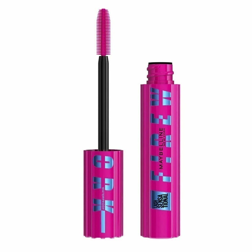 Maybelline FireWork Very Black Waterproof Mascara de Pestañas