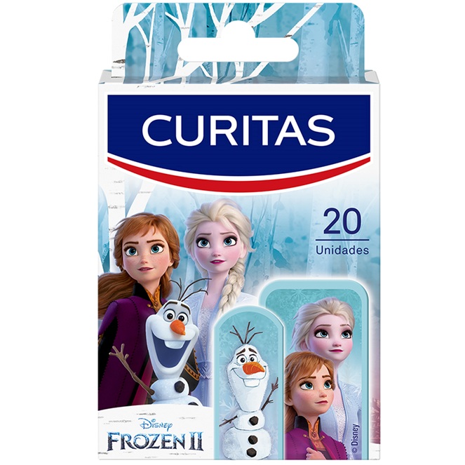 Curitas Frozen Parches Curita Infantil Disney 20 Unidades